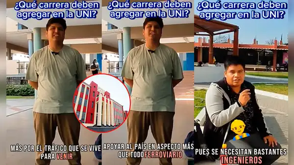 ¿Qué nuevas carreras se debe incluir en la UNI? Estudiantes asombran al pedir Ingeniería de Transportes