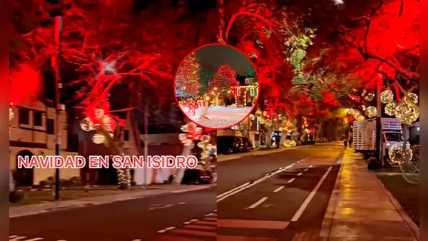 Calles de San Isidro con adornos de Navidad sorprenden en LIMA tras parecerse a EE.UU.: ¿Cómo llegar?