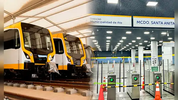 Así lucen las estaciones de la Línea 2 del Metro de Lima, que funcionará desde el 21 de diciembre
