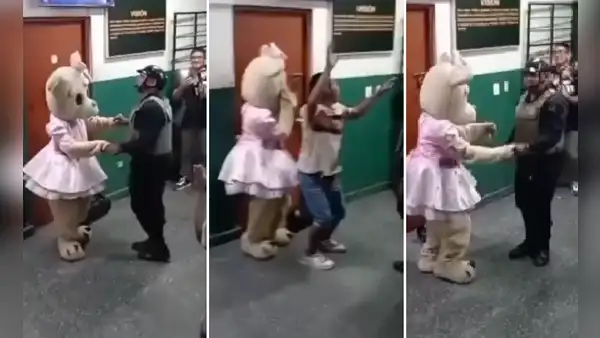 Pucallpa: detenido se roba el show durante sorpresa que le daba una novia a su pareja policía