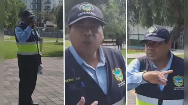 Joven denuncia a sereno de San Borja por discriminación: “Retírate, no estás en tu distrito”