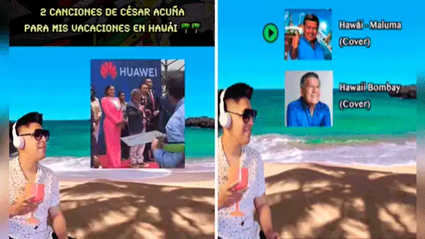 ¡Lo hizo de nuevo! Tito Silva la rompe en redes con nuevo tema alusivo a César Acuña: 'Hawái'