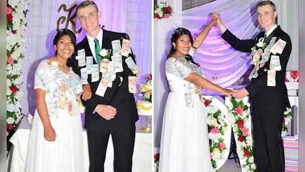 Peruana y su novio de EE. UU. se casan en imponente boda al estilo de PUNO: "Te adoro"