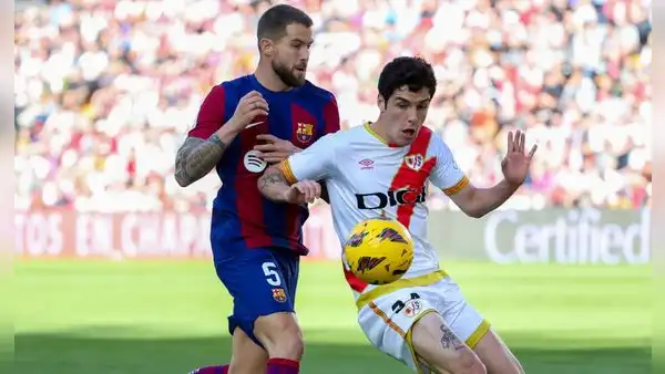 Barcelona empató 1-1 con Rayo Vallecano y perdió la chance de acercase al líder de LaLiga