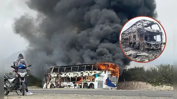 Bus que partió de Lima a Tumbes se incendió: pasajeros quedaron varados en Trujillo