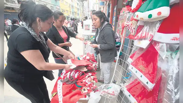 Ventas por Navidad y Año Nuevo retrocederían cerca de 30%