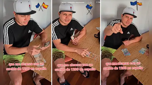 Venezolano revela qué hace con €1200 mensuales en España y usuarios le dicen: “Mándame unos 100”