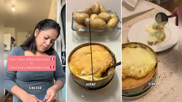 Peruana que trabaja cocinando en Francia revela cómo cenan los franceses: "Solo puse queso en el horno"