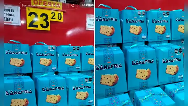 Peruano encuentra panetones en oferta, pero queda en shock por la fecha de vencimiento: "No llega a Navidad"