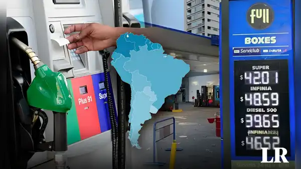 El país de Sudamérica con la gasolina más cara en 2023: supera a Chile y Perú