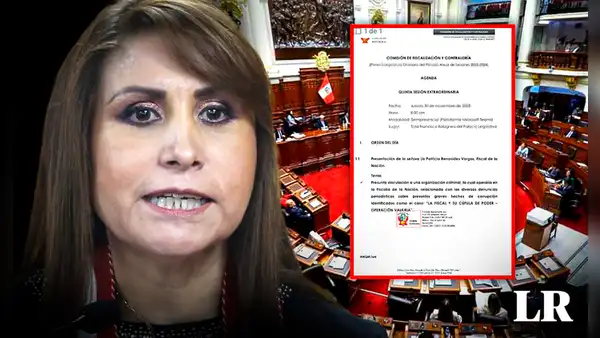 Comisión de Fiscalización cita a Patricia Benavides tras ser acusada de liderar organización criminal