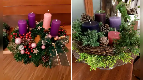 ¿Qué significa la corona de adviento y cuándo se encienden las velas?