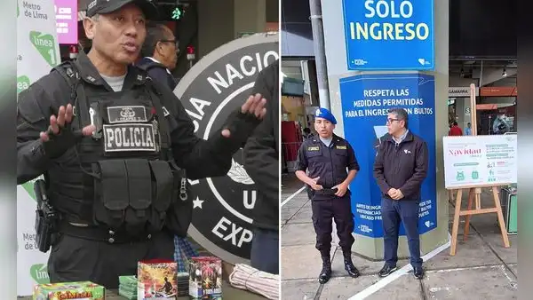 Línea 1: ¿qué objetos están prohibidos llevar en el Metro de Lima durante las fiestas navideñas?
