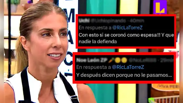 Fiorella Cayo es acusada de filtrar a finalistas de El Gran Chef: Famosos y fans la critican: "¿Cómo se le ocurre?"