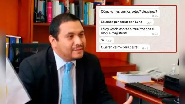 Nuevos chats de Villanueva revelan más negociaciones con congresistas: "Estamos por cerrar con Luna"
