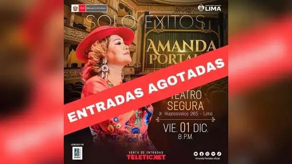 Música andina: Amanda Portales logra Sold out para su concierto en el Teatro Segura