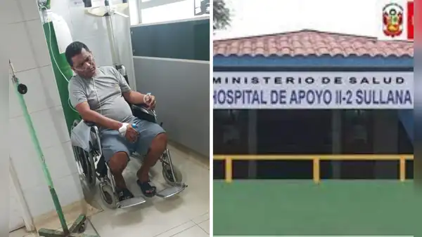 Detenido por robo sufrió infarto y se fugó mientras estaba internado en un hospital de Piura