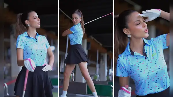 Luciana Fuster sorprende con nuevo talento: la Miss Grand se lució en clases de golf