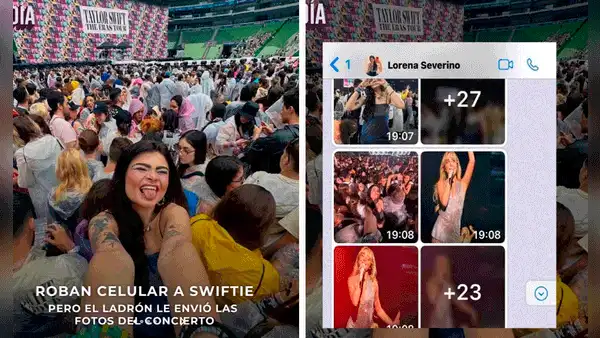 Roba iPhone tras concierto de Taylor Swift y devuelve fotos a su dueña: “El ladrón era swiftie”
