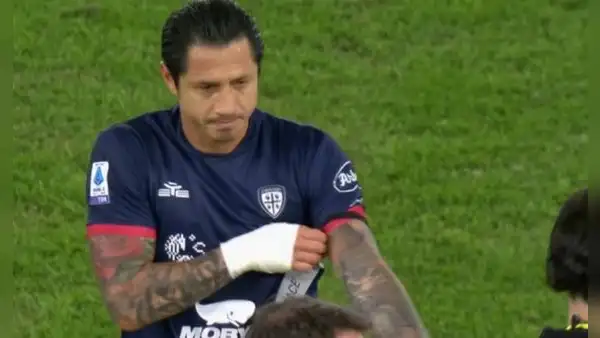 Lapadula fue titular y capitán con Cagliari después de 930 días, pero solo jugó 30 minutos