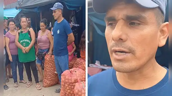 Comerciante regala sacos de limón a sus clientes por Navidad: "¿Las grandes tiendas para cuándo?"