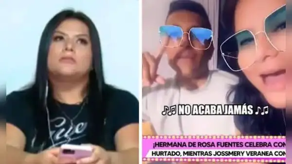 Hermana de Rosa Fuentes se muestra muy unida a Hurtado, pese a polémica: “Aunque me critiquen, te quiero”