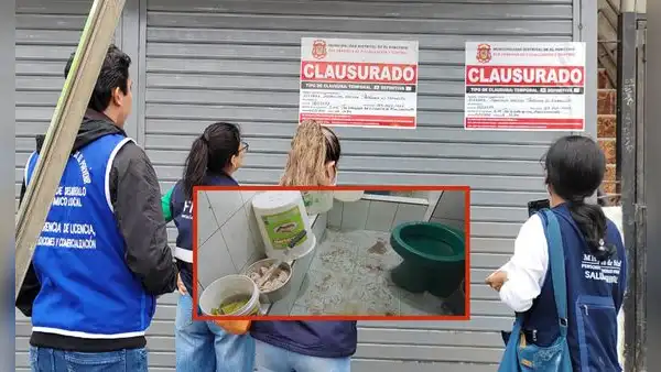 Clausuran panadería de Trujillo que preparaba panetones en el baño y con presencia de insectos