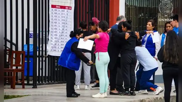 Examen Admisión San Marcos en VIVO: postulantes ingresan a la Decana de América para rendir prueba de Ingenierías