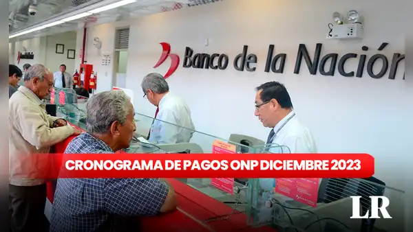 Cronograma de pagos ONP: ¿quiénes cobran su pensión y gratificación desde este 7 de diciembre?