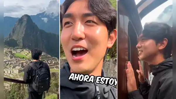 Turista de Corea llega a PERÚ y visita MACHU PICCHU en CUZCO: “La maravilla del mundo más hermosa”