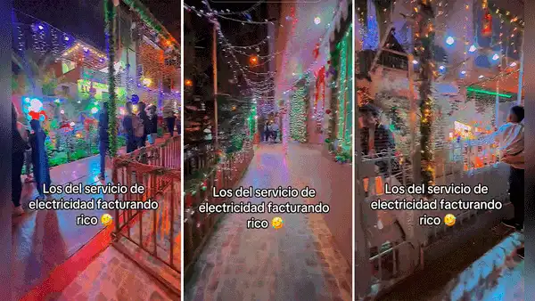 Vecinos de Comas adornan sus calles por Navidad y lo comparan con Las Vegas:"Competencia de San Isidro"