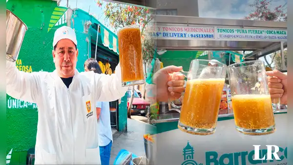 Emprendedor sorprende al vender el emoliente más grande del Perú y usuarios afirman: "Pesa una tonelada"
