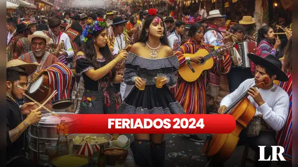 FERIADOS 2024 en el Perú: las fechas de días libres para el próximo año