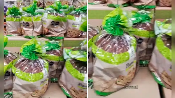 Joven va a TOTTUS y se sorprende al encontrar un panetón mordido: “Le hicieron control de calidad”
