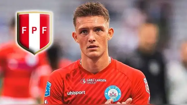 Oliver Sonne brindó asistencia y celebró triunfazo de su club con emotivo gesto para selección peruana