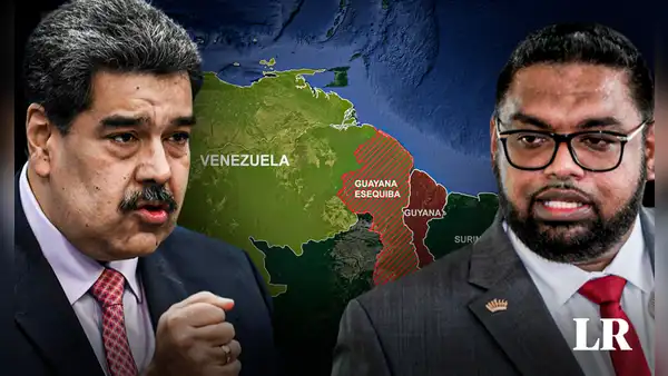 Presidente de Guyana responde a Nicolás Maduro con mapa que incluye al Esequibo: "Nos pertenece"
