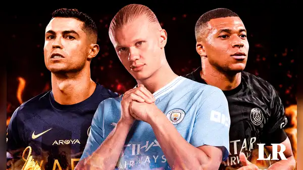 ¿Cristiano, Mbappé o Haaland? Así va la carrera por ser el máximo goleador del 2023