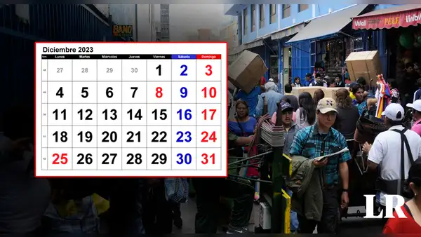 Feriados de diciembre 2023: ¿cuándo es el último fin de semana largo del año?