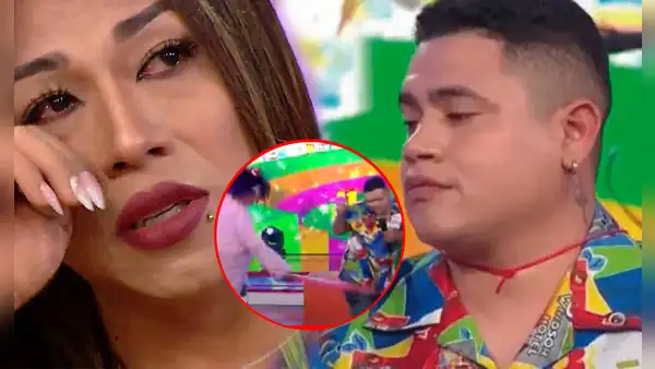Chola Chabuca golpea EN VIVO a Topito tras infidelidad a Dayanita y actriz llora: “No quiero verte”