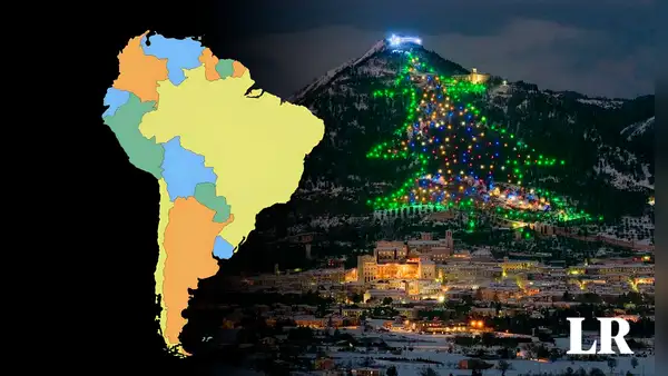 El árbol de Navidad más alto de Sudamérica y segundo del mundo: triplica al más grande del Perú