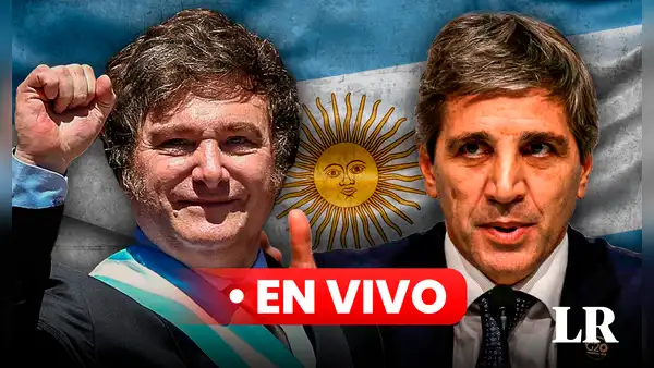 Medidas económicas de Milei, EN VIVO: Luis Caputo anuncia shock y finanzas públicas de Argentina