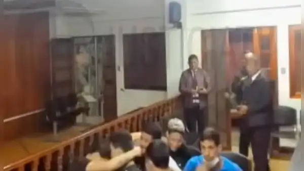 Así fue la celebración de los detenidos en el búnker de Pachacámac tras ser liberados