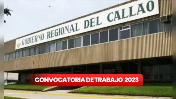 Trabaja en el Callao: Gobierno Regional abre convocatoria y ofrece sueldos de hasta S/8.000