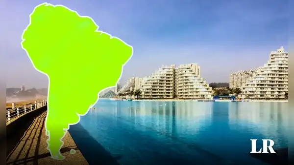 La segunda piscina más grande del mundo está en Sudamérica: mide más de 1 km de largo