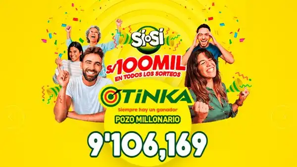 La Tinka: resultados del sorteo de hoy, miércoles 13 de diciembre
