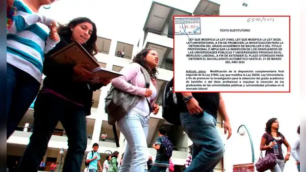 Pleno del Congreso aprueba bachillerato automático hasta el 31 de marzo del 2024