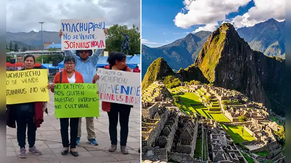 Machu Picchu: operadores turísticos protestan contra venta virtual de boletos a la llacta inca