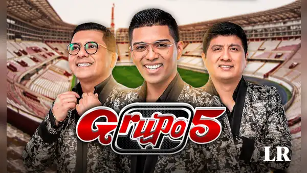 ¡Grupo 5 en el Estadio Nacional! Agrupación anunció la fecha del concierto y venta de entradas
