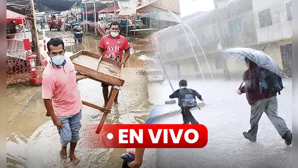 Lluvias en Perú EN VIVO: Senamhi advierte fuertes precipitaciones en sierra y costa norte hasta el 18