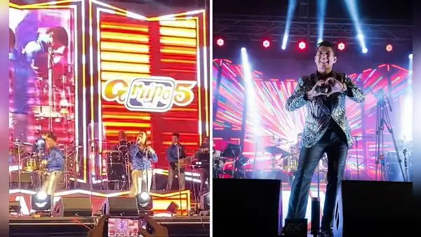 Thony Valencia se 'olvida' de cantar en pleno concierto del Grupo 5 en Piura: "Mi primera chamba"